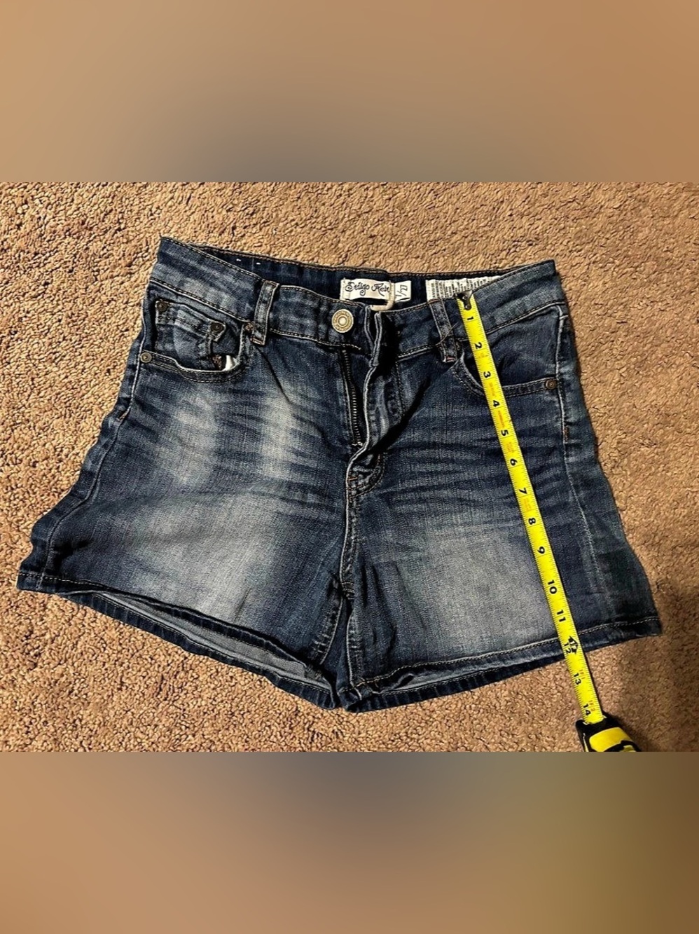 Indigo Rein Jean Shorts in Blue Size 7/27